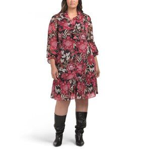 ESTELLE Print Plus Petal Dream Dress